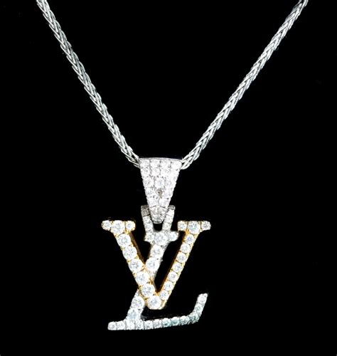 louis vuitton mens necklace replica|louis vuitton pendant men's.